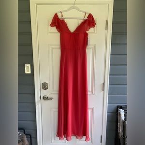 Pink Dessy Collection Vivian Diamond Dress